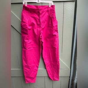 Vintage Cherokee pleated tapered cotton Pants